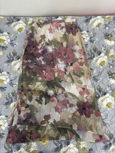 Floral Print Maxi Skirt
