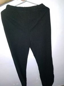 Women's Trendy Retro Black Trouser Pants