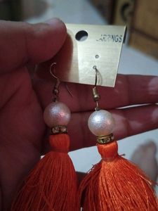 Tricolor Tassel Earrings