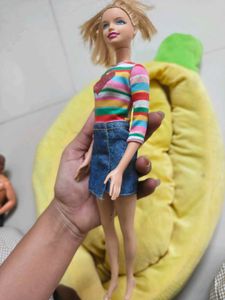 Barbie Doll with Rainbow Top
