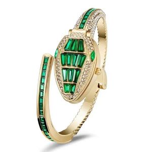 Serpentina Emerald Luxe Watch (Premium Quality)