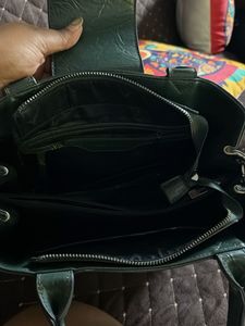 Stylish Green Handbag