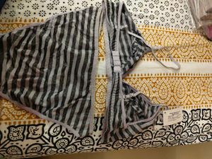 Striped Bikini Set Combo 3 Grey ,Pink, Blue