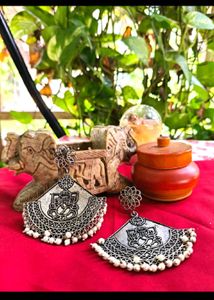 Combo Of Extremely Gorgeous 4 Oxidised Earrings