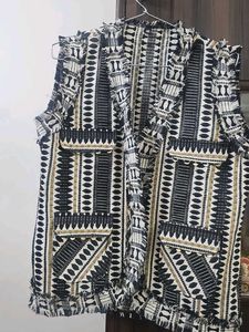 Designer Ethnic Sleeveless Jacket