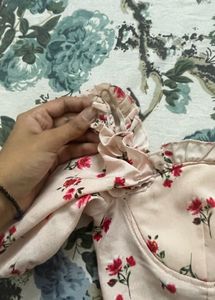SALE! Floral Off-Shoulder Corset Top