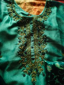 Elegant Embroidered Kurta Set