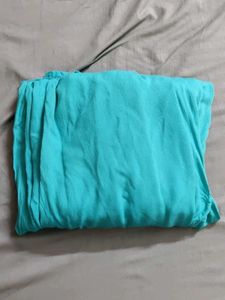 Embroidered Teal Kurta