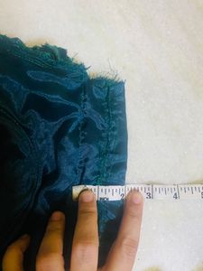 Emerald Green Embroidered Lehenga Choli Set