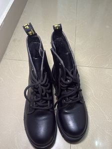 Classic Black Combat Boots