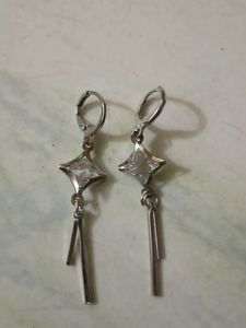 Elegant Star Drop Earrings