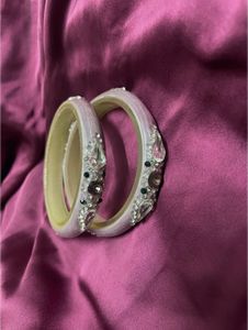 Stunning Embellished Bangles (Set of 2)