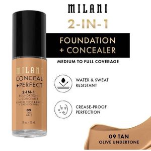 Milani Conceal + Perfect Foundation