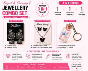 Elegant 3-in-1 Jewellery Combo Set