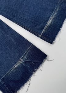 Y2K low rise wide leg jeans