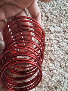 Set of Red Bangles