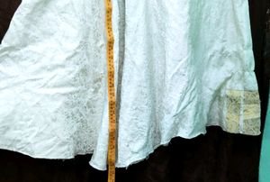 Elegant Striped Kurti with Gold Accents