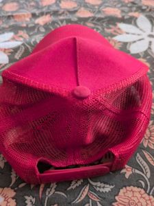 Vibrant Red aseball Cap with Emblem