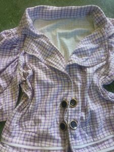 Korean Top Open Front Cardigan Shrug Type