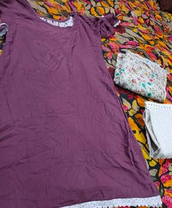 Embroidered Kurta with Paisley Motifs