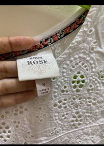 White Sleeveless Top