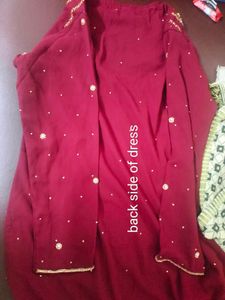 Exquisite Maroon Embroidered Lehenga Choli