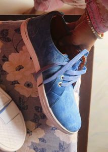 Blue denim Shoes