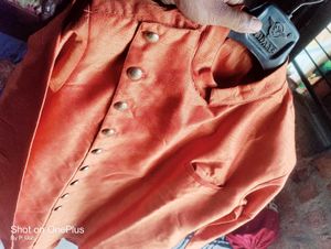 📣 FLASH SALE – Ethnic Kurta for Men (Orange) 🧡