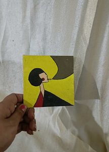 Smoking Lady Art