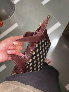 Stylish Tote Bag with Block Print.