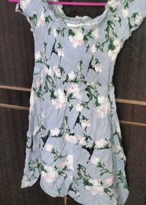 Cute Floral Print Dress
