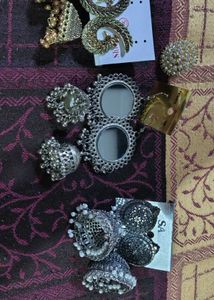 3 earrings or 1 ring