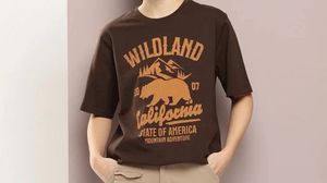Brown Wildland California T-Shirt