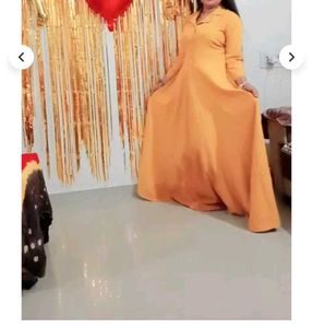 Yellow Long Dress 👗