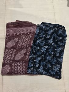 Elegant Printed Sarees combo