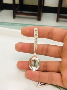 Pure Silver Spoon (wt:-4.500g)