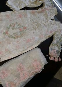 Elegant Embroidered Pakistani Kurta Set