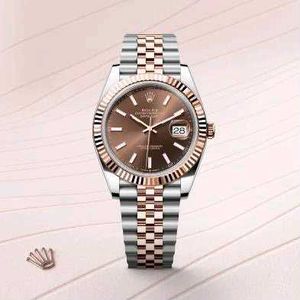 Rolex# For Men# CHOCLATE DIAL WIMBELDON 2021