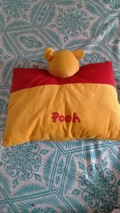Pooh pillow cum toy
