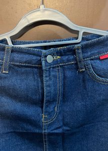 Classic Blue Denim Mini Skirt