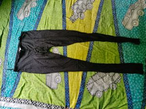 Anouk Black Kurta Set
