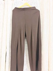 H&M Brown Wide Leg Pants