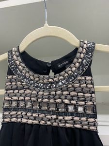 Mango Embellished Maxi Gown