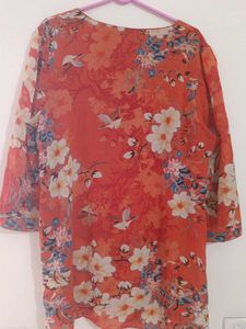 Orange Top Xxl ALine New Like