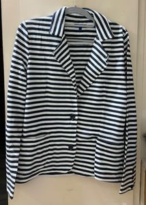 Korean Classic Striped Blazer