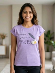 Purple Graphic T-Shirt