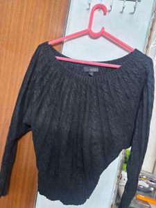 Black Knit Sweater