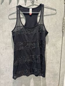 Black Embellished Tank Top🌸🌸