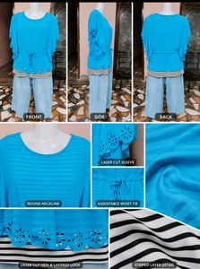 Blue  denim cabri strach able