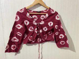 Korean Pinterest Tie Dye Top